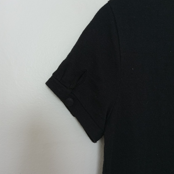 H & M Victor Rolf Short Sleeve Button Front Shift Dress Size 6 - Picture 9 of 10